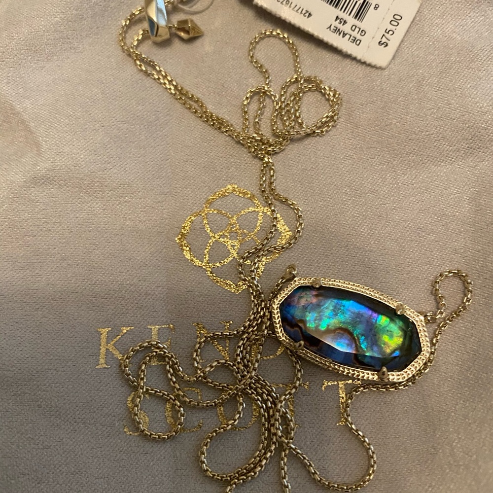 Kendra Scott Delaney Adjustable Necklace! NWT - Picture 3 of 7